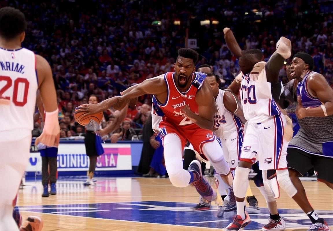76人逆转胜骑士：恩比德领军巅峰对决纪实(图2)