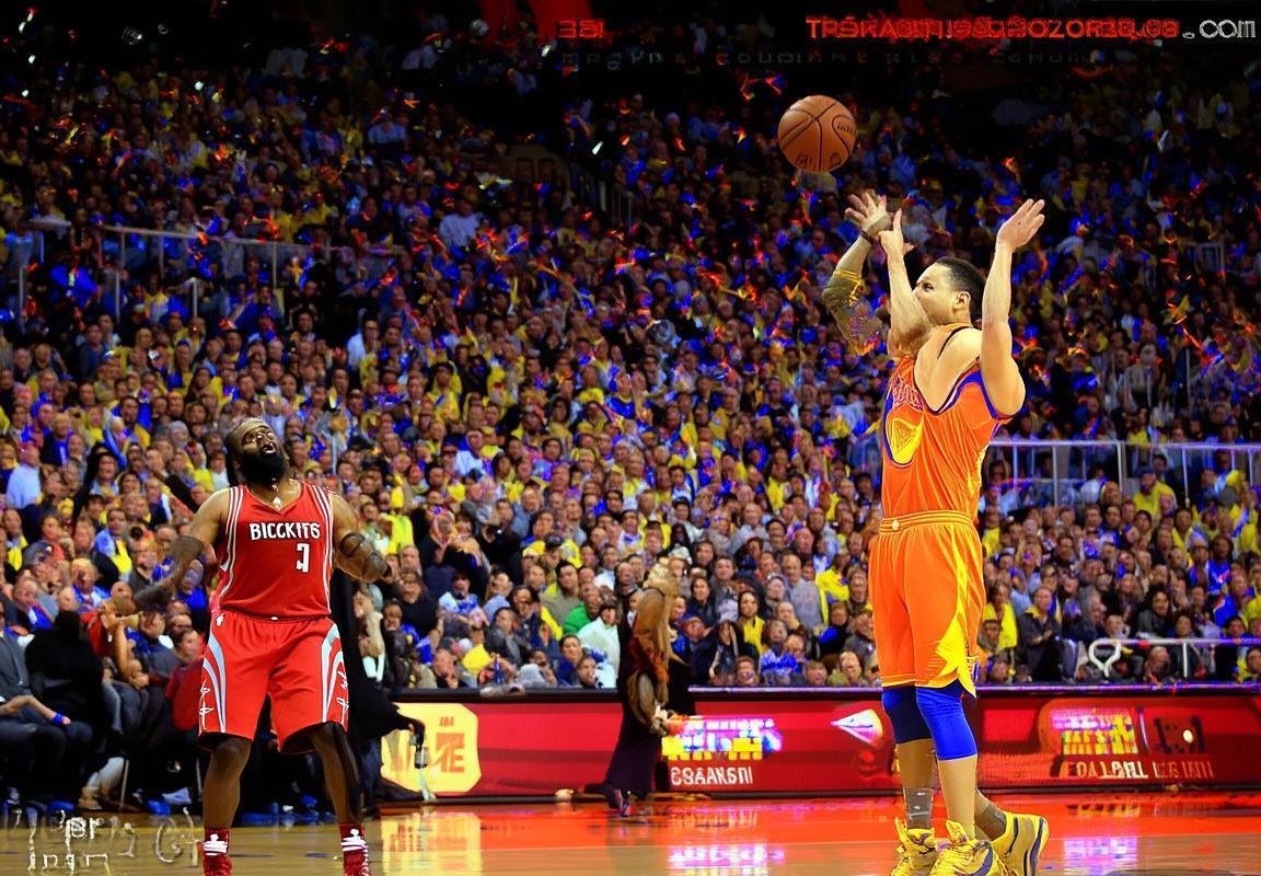 2014NBA季后赛：勇士VS火箭，三分传奇对决(图4)