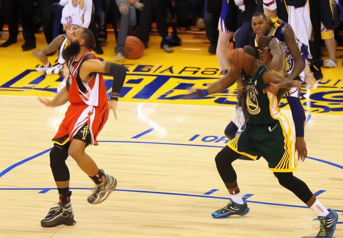 2014NBA季后赛：勇士VS火箭，三分传奇对决